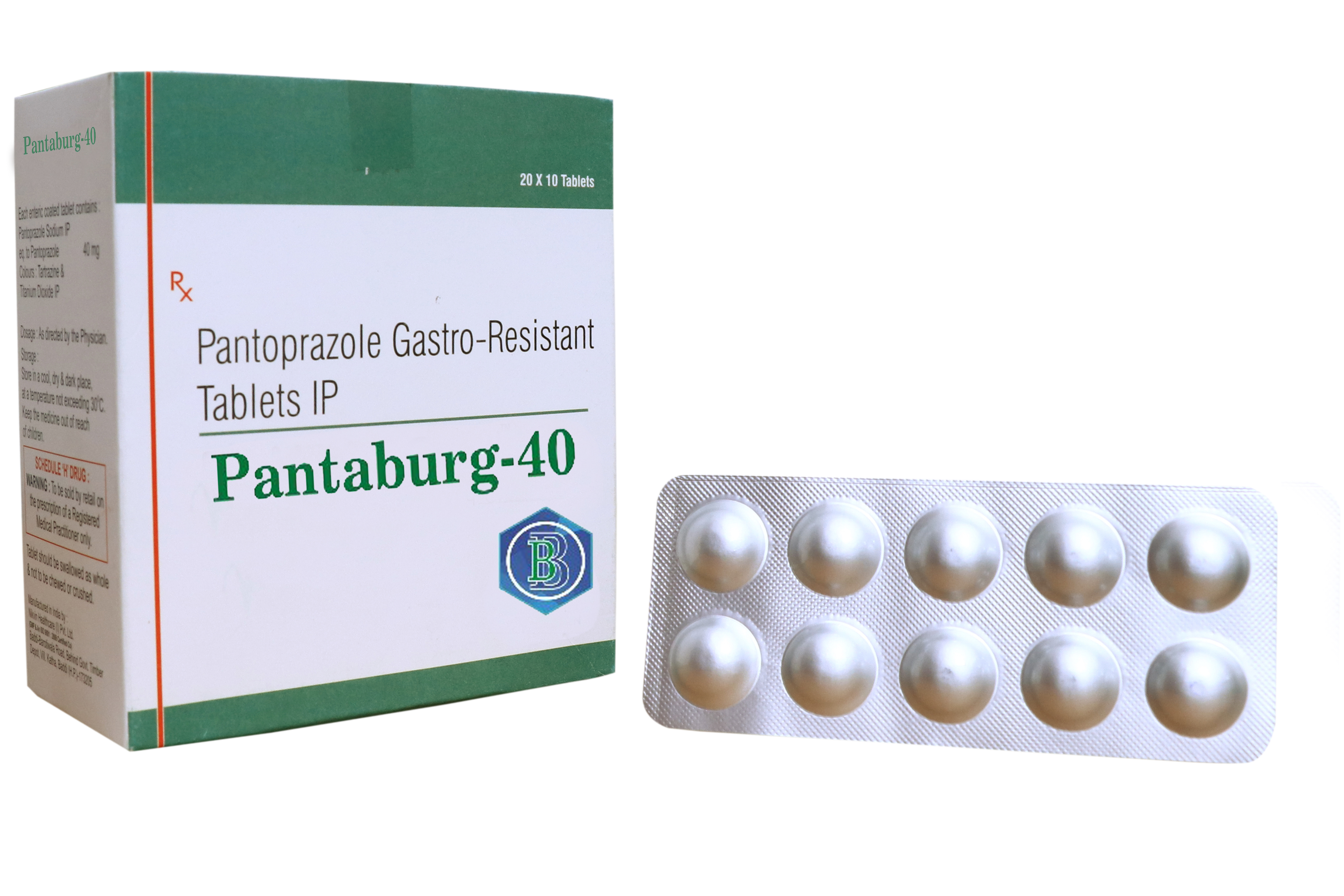 PANTABURG-40 TABLETS
